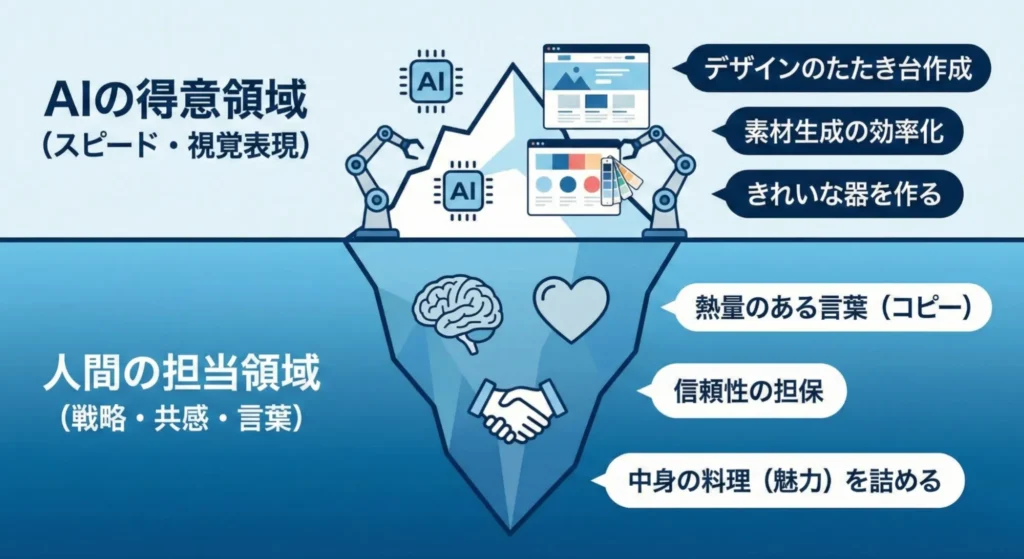 AI Webデザインで「できること」と「できないこと」の現実