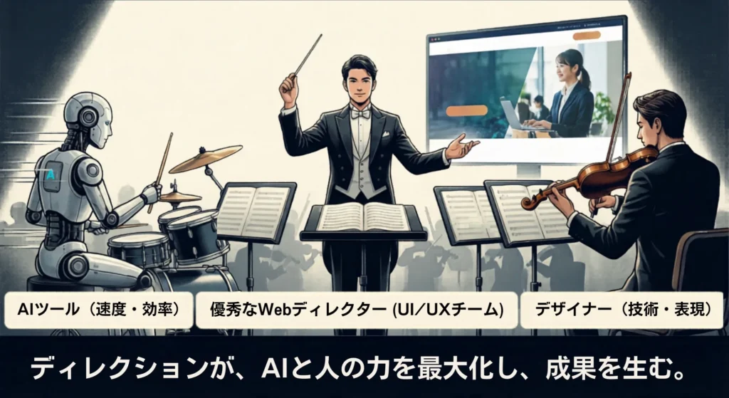 ディレクションが、AIと人の力を最大化し、成果を生む